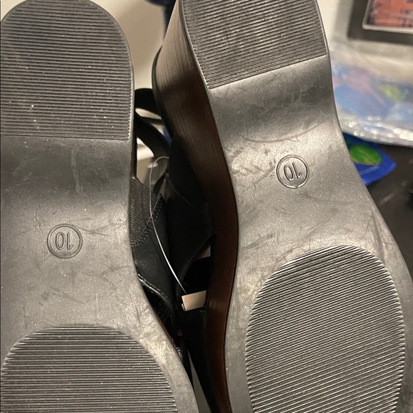 Universal Thread Classic Black Women's Crisscross Slingback Sandals ( Size 10) - Picture 5 of 6